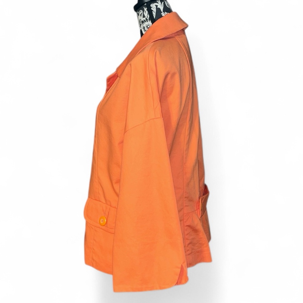 Rafaella Tangerine Blazer Jacket - image 4